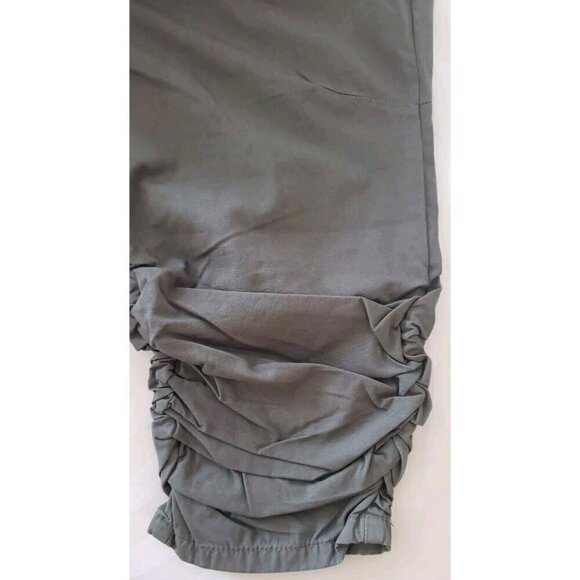 NEW FREE PEOPLE LIGHT PARACHUTE  ARMY GREEN PANTS SZ SMALL - Picture 8 of 10